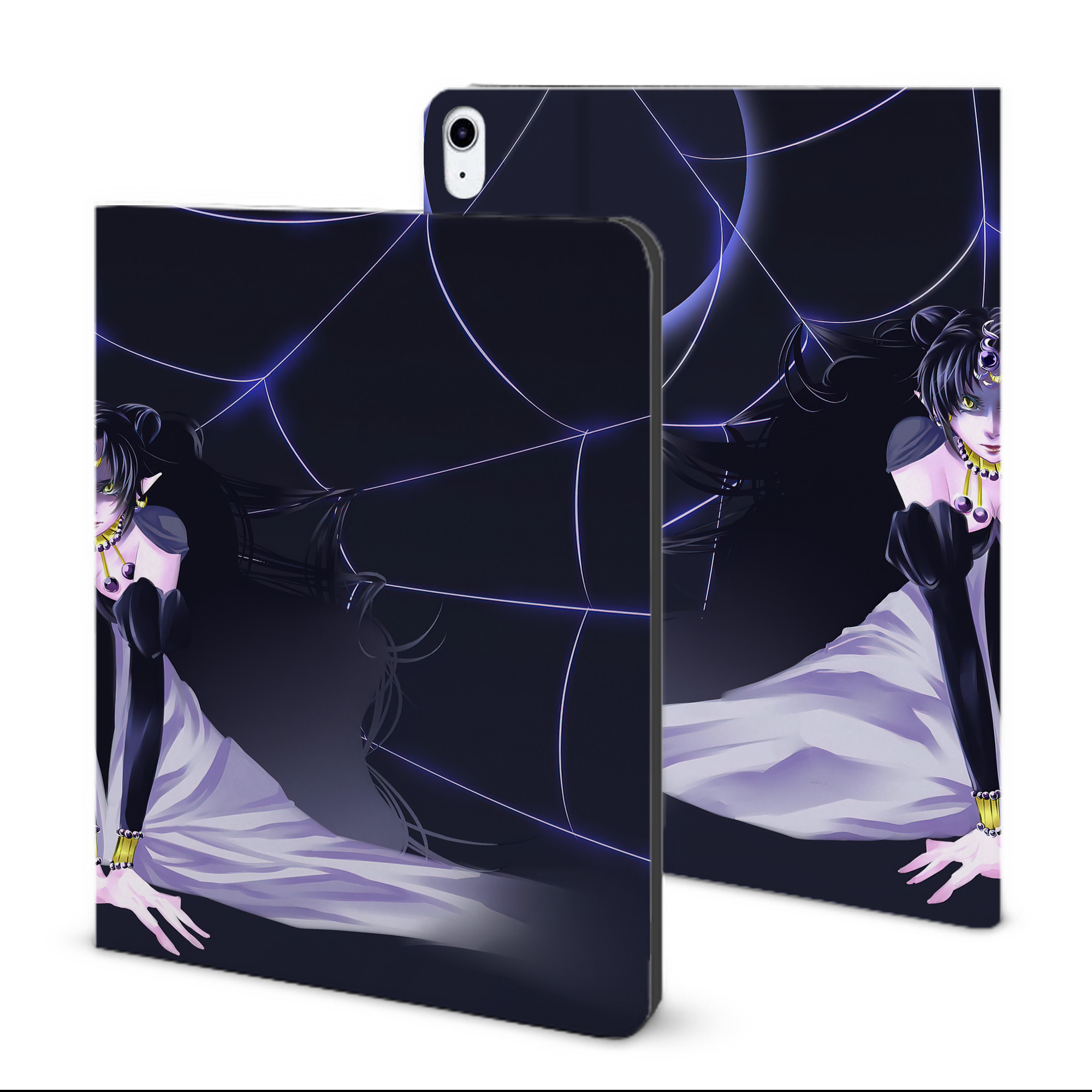 （画像用） 美少女戦士セーラームーン Sailor Moon IPad ケース ブック型 PUレザー TPU 耐衝撃 軽量 薄型 ペン収納なし 全面保護 IPad 各モデル対応
